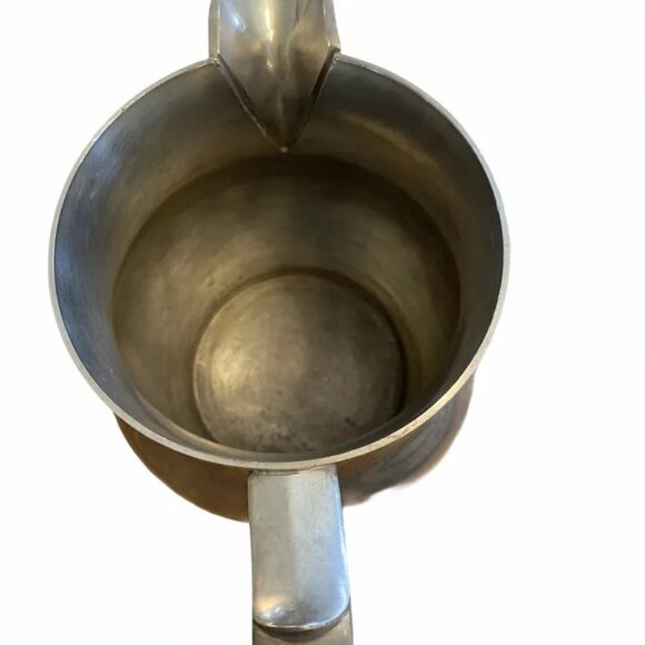 Beautiful Vintage Old Sturbridge Village Water Pitcher Stieff Pewter OSV SV9-11 - Picture 3 of 5
